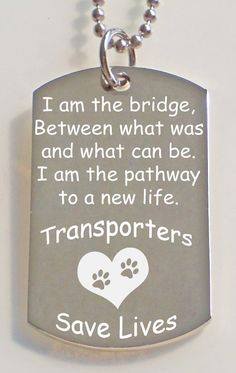 Transporter Necklace-Keychain